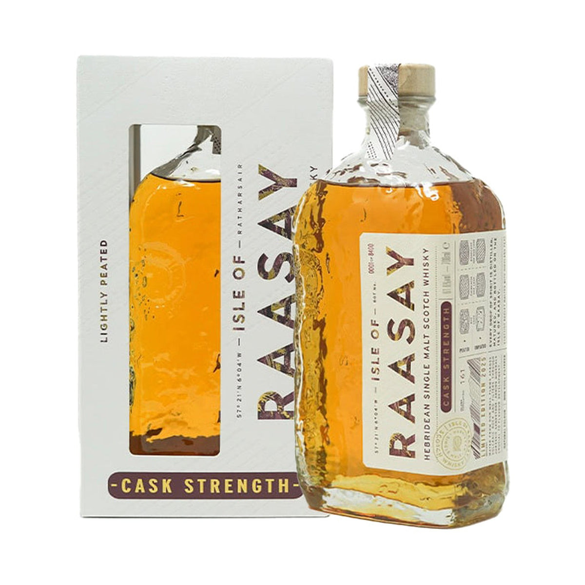 Isle of Raasay Hebridean Single Malt Whisky Cask Strength 61.6%
