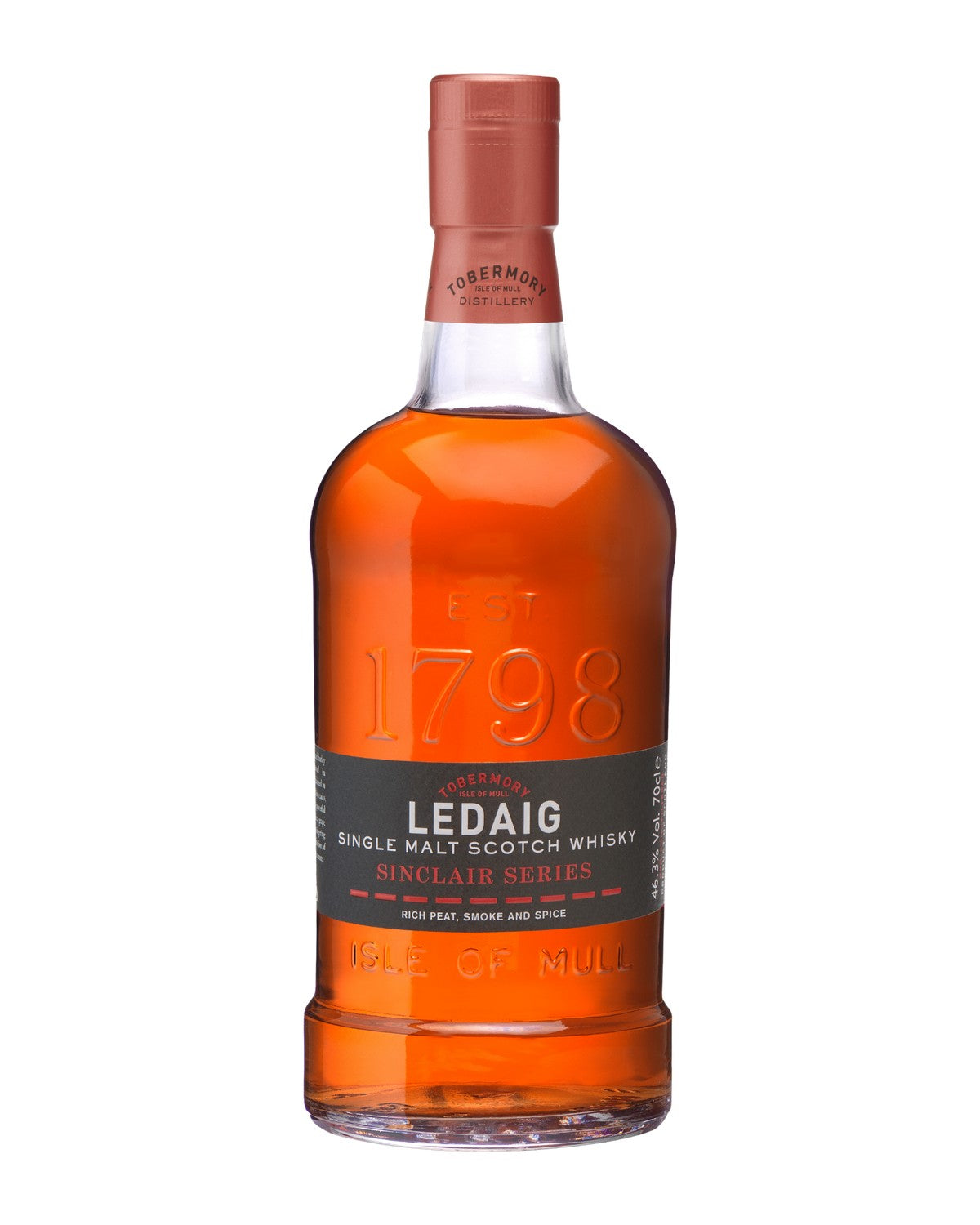 Ledaig Sinclair Series Rioja Cask 46.3% — botella sola