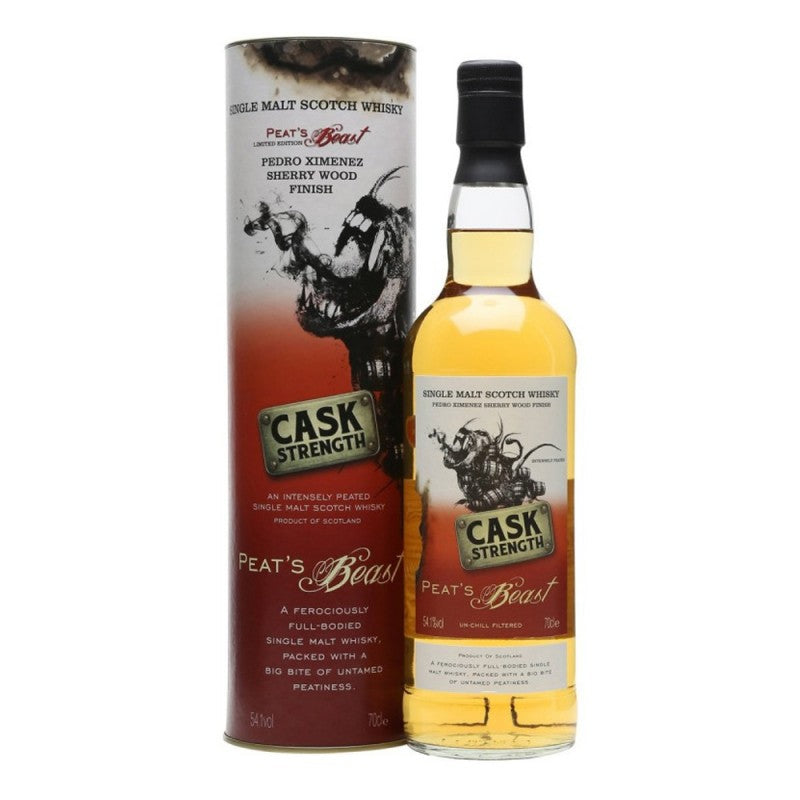 Peat’s Beast Cask Strength PX Sherry Cask 54%