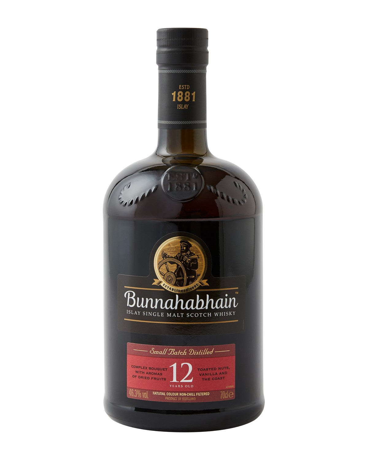 Bunnahabhain 12 Años 46.3% — botella sola