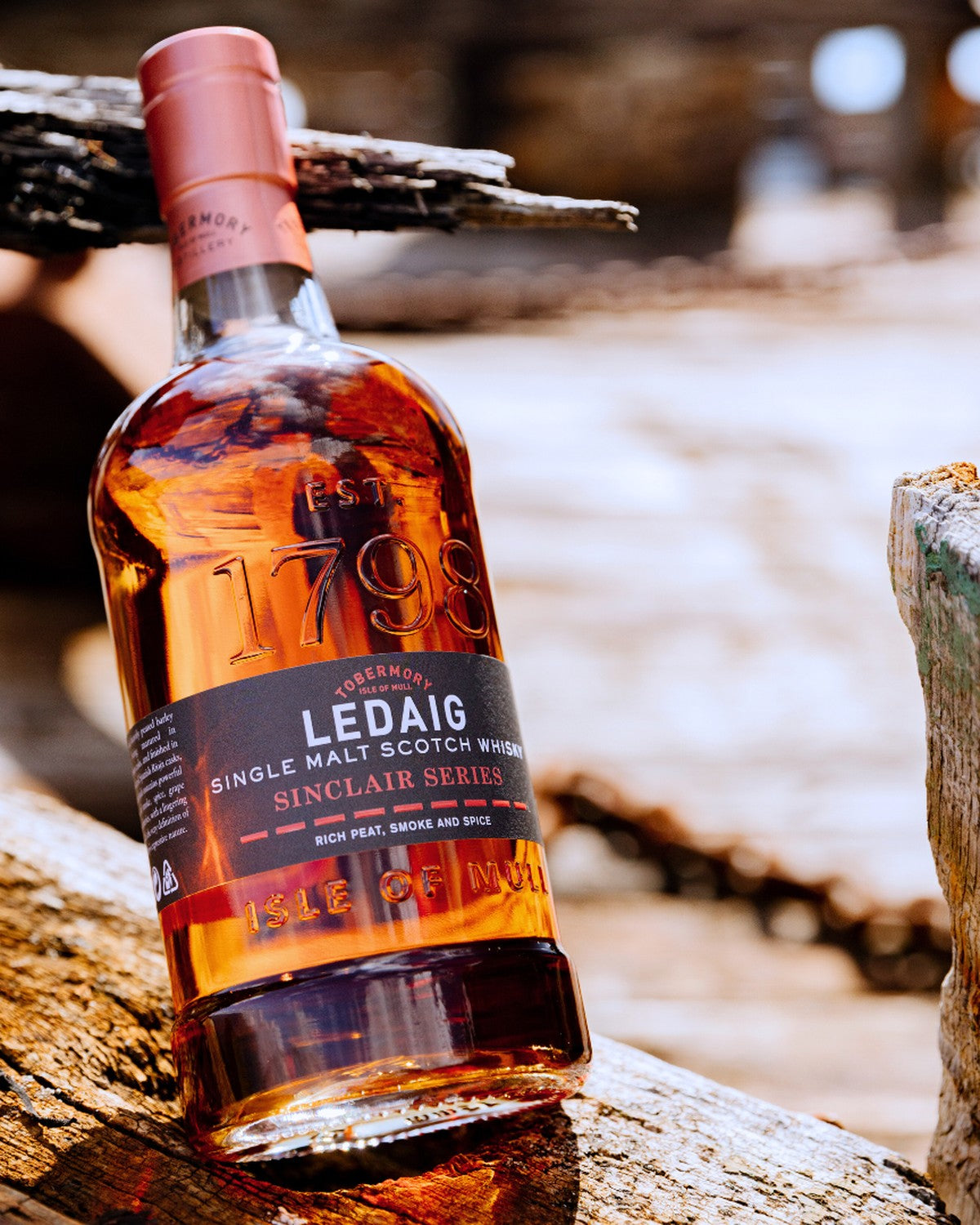 Ledaig Sinclair Series Rioja Cask 46.3% — ambiente