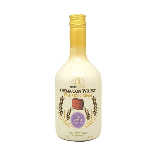 Licor Crema de Whisky Irlandés Sin Lactosa 15%