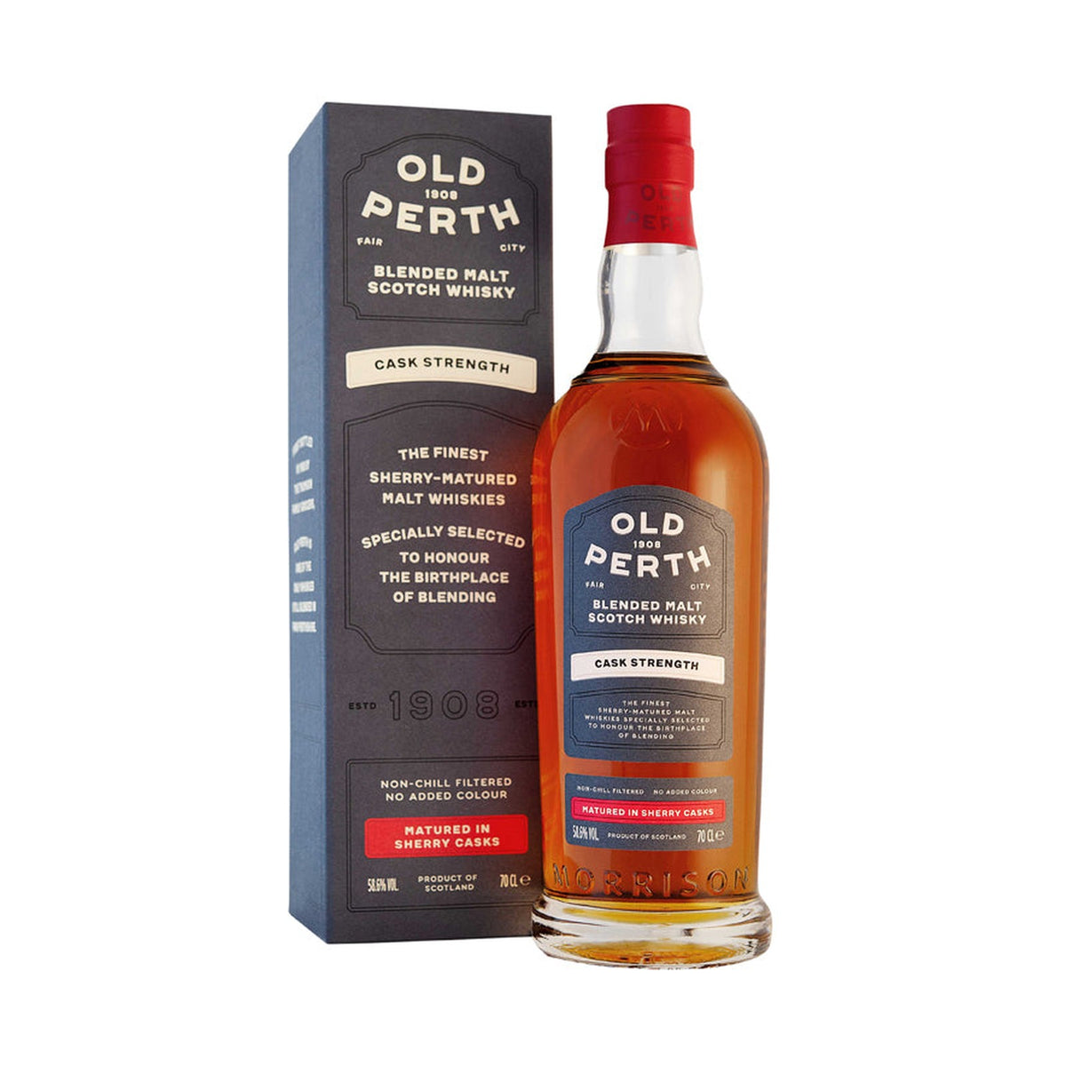Old Perth Cask Strength Blended Malt Whisky 58,6%