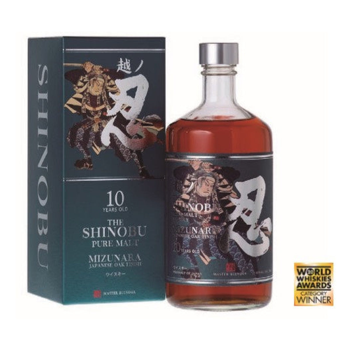 Shinobu 10 años Pure Malt Mizunara Oak