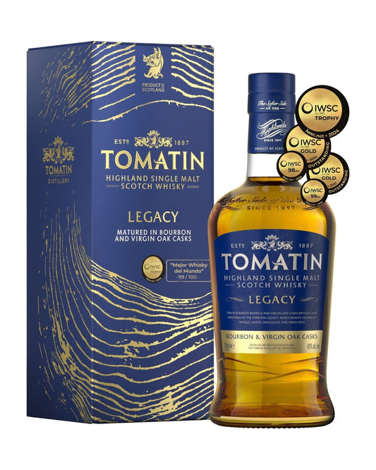Tomatin Single Malt Whisky “Legacy” 70CL 43%